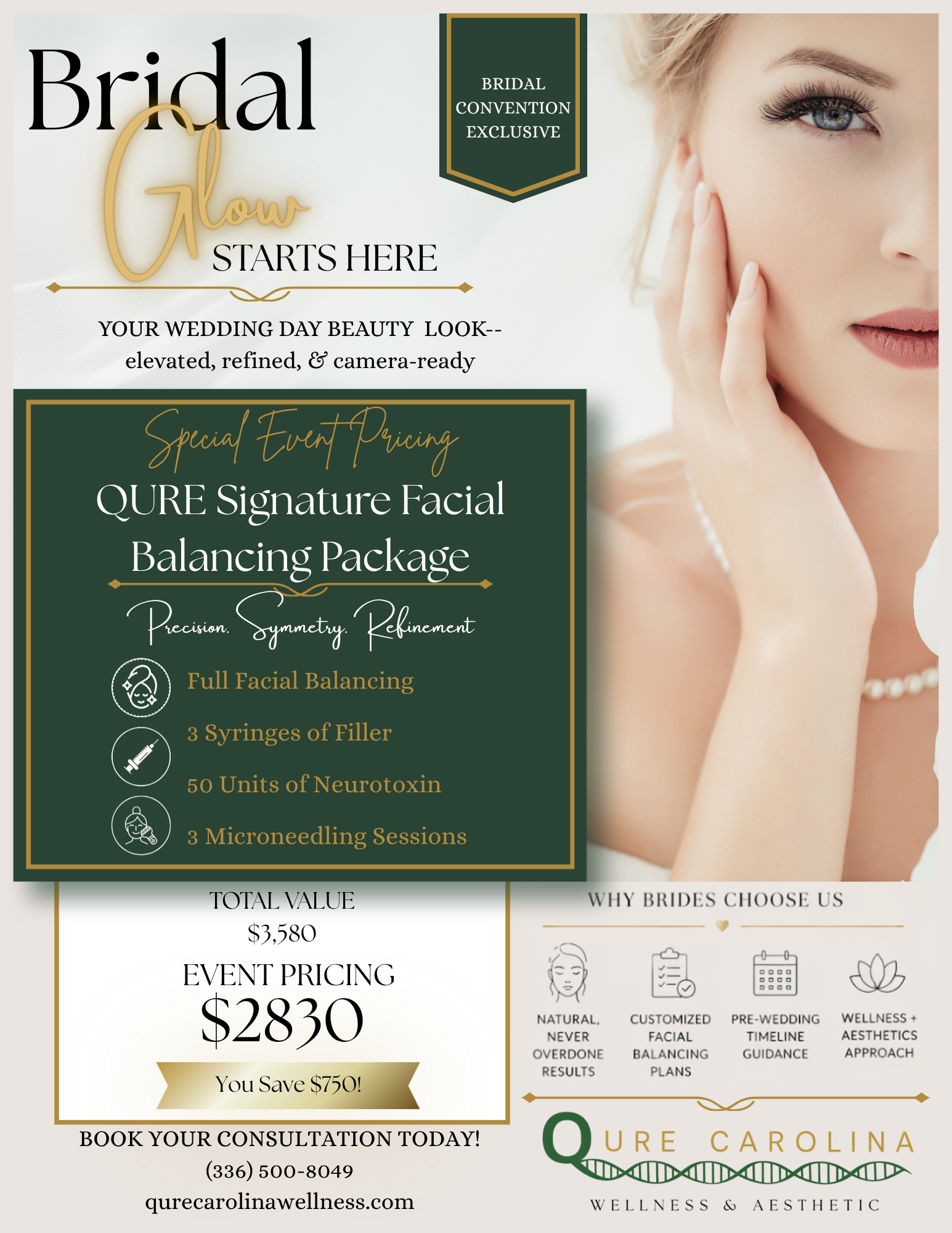Qure Signature Facial Balancing Package